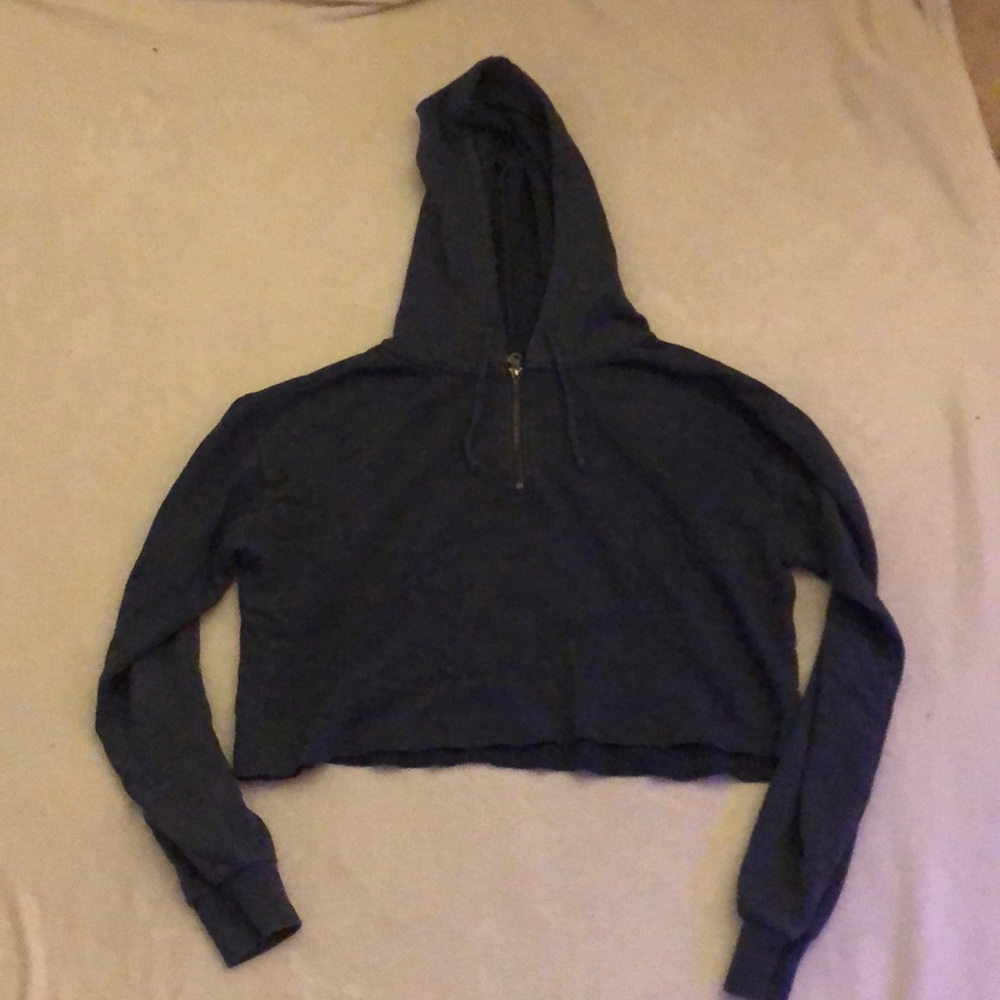 Navy Blue Hooded top